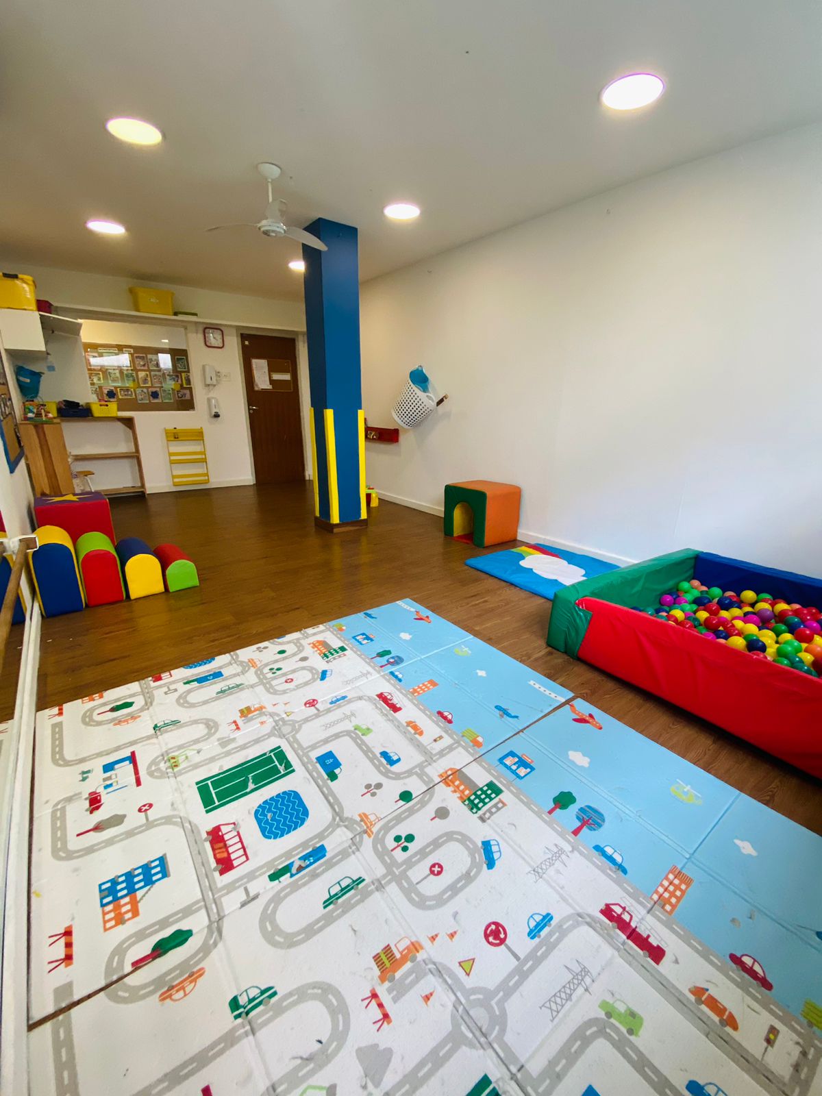 Espaço escolar do Jardim